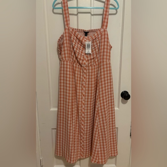 Torrid Plaid Midi Dress - Picture 6 of 7